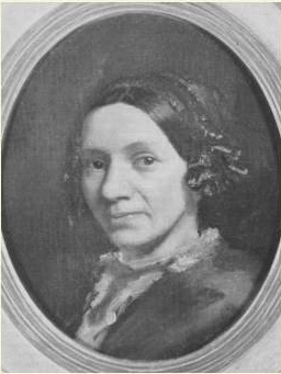 Альма-Тадема. Портрет моей матери (овальный). 1852.