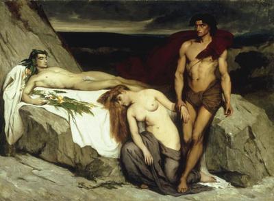 Альма-Тадема. Смерть Аттила. 1859.