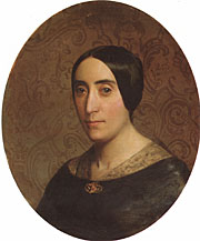 A Portrait of Amelina Dufaud Bouguereau