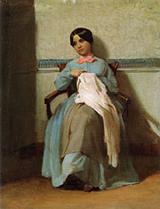 A Portrait of Leonie Bouguereau