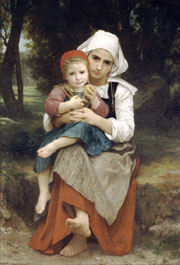 Breton Brother and Sister. 1871. Oil on canvas. (89 x 129 cm). Metropolitan Museum of Art (Manhattan, New York, United States)