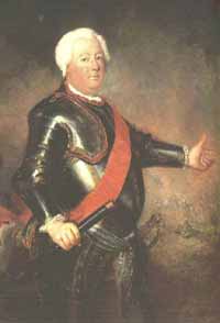 Фридрих Вильгельм I - прусский король, отец Фридриха